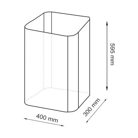 Корзина плетеная WasserKRAFT Nuthe WB-910-L 