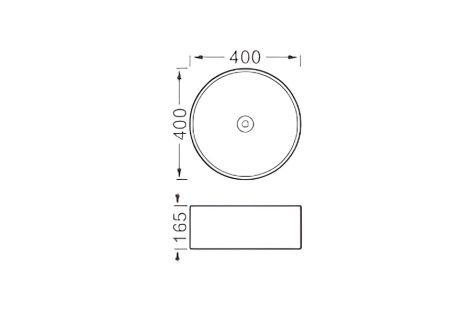 Раковина Aquatek 40см AQ5118-MB