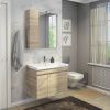 Тумба Comforty Тромсе-80 00004142219CF с раковиной Fest-80 F01