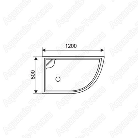 Душевая кабина Style S-08 120x80 (L)