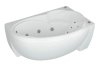 Акриловая ванна Aquatek Бетта 150х95 (R) с экраном