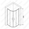Душевой уголок RGW PA-51 100х100