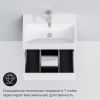 Тумба с раковиной Am.Pm Gem 60 белый M90FHX06022WG