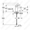 Смеситель для раковины Grohe BauEdge 23330000