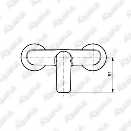 Смеситель Ideal Standard Connect Air для душа