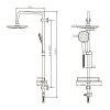 Душевая система Dorff Prime D0740000