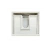 Тумба с раковиной Эстет Dallas Luxe 110 подвесная 1 ящик (правая)