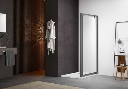 Душевая дверь в проем Aquatek 90см AQ ARI PI 09020GM
