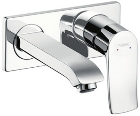 Смеситель Hansgrohe Metris для раковины настенный (внешняя часть) 31085000