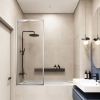 Шторка для ванны Veconi Palau PL-85 60см PL85-60-01-C7