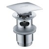 Донный клапан WasserKRAFT A105 Клик-клак (хром)