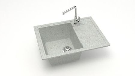 Мойка кухонная Marrbaxx 57.5 светло-серый 4029-150