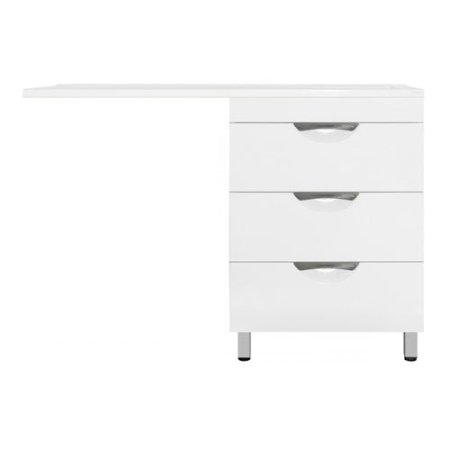 Тумба Style Line Жасмин 120 (R) с раковиной Estet ЛС-00000644+СС-00000394