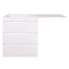Тумба Style Line Даллас 150 (L) с раковиной Estet СС-00002305+СС-00002300