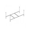 Каркас для ванны Am.Pm Gem 150x70 W90A-150-070W-R
