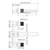 Смеситель для раковины WasserKRAFT Mosel 4645 