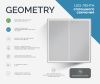 Шкаф-зеркало Vigo Geometry 80см с LED подсветкой
