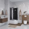 Душевая кабина Niagara Eco 100x80 E100/80/40L/TN/BK