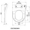 Крышка-биде Am.Pm Clean Care электронная CCC7853WH