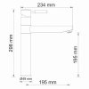Смеситель для кухни WasserKRAFT Main 4107