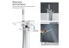 Смеситель для ванны Aquatek Либра AQ1645CR