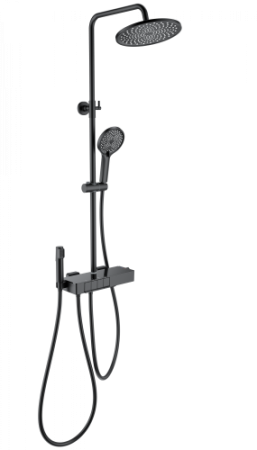 Душевая система Wonzon & Woghand Muse Forte WW-B3580-MB