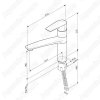 Смеситель для кухни Am.Pm Gem F90A00000