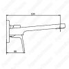 Смеситель для раковины E.C.A. Tiera 102167605EX-K