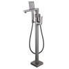 Смеситель для ванны Lemark Bronx (графит) LM3744GM