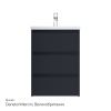 Тумба с раковиной Am.Pm Gem S 60 графит матовый M91FSX0602GM