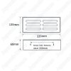 Полка Rush Edge ED77164B black