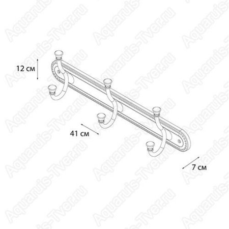 Планка Grampus Alfa 3 крючка GR-9505-3