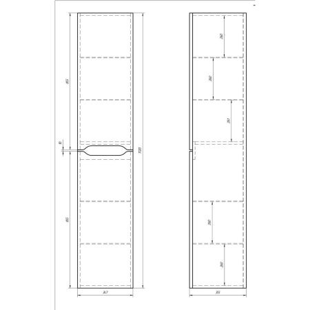 Пенал Dreja QL35 99.0009 35см