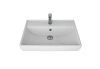 Тумба с раковиной Dreja Eco Q Plus 60 99.0004 белый глянец
