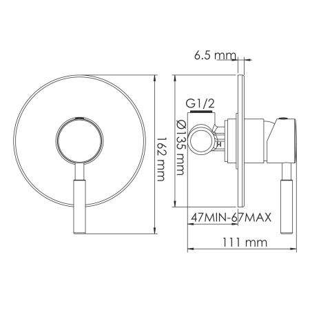 Смеситель для раковины WasserKRAFT Main A41513