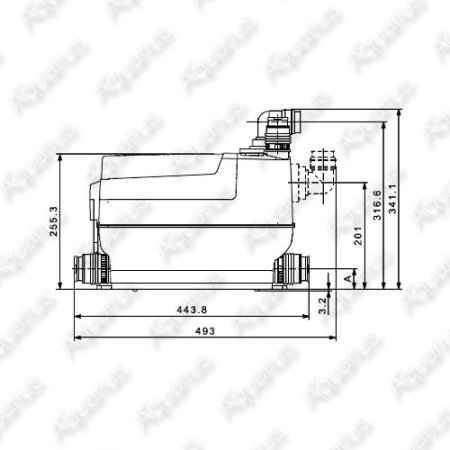 Фекальная насосная установка Grundfos Sololift2 C-3