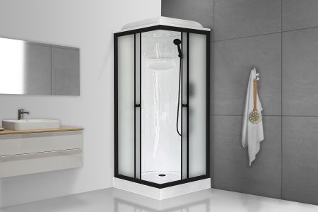 Душевая кабина Royal Bath 80x80 RB80HP1-M-BL