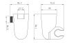 Держатель для душевой лейки Lemark LM8099C