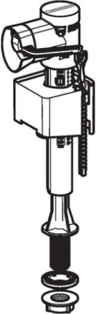 Впускной клапан Geberit ImpulsBasic330 3/8" (подвод воды снизу)
