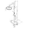 Душевая система Damixa Scandinavian Pure 936760000 