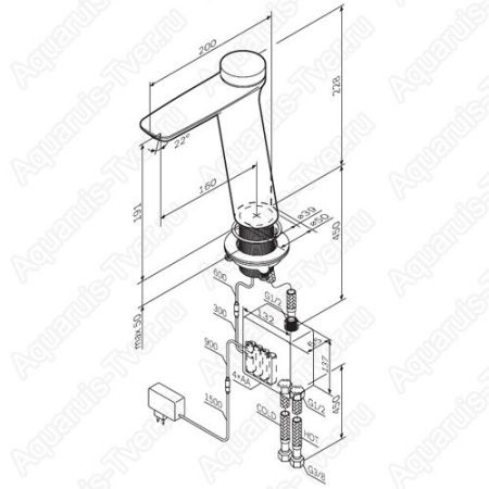 Смеситель для раковины Am.Pm Inspire 2.0 F50A92400