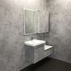 Тумба Comforty Осло-60 00-00000835CF с раковиной Fest-60 F01