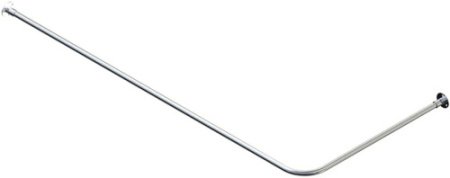Карниз для шторки Aquatek 150x75 Г-образный KARN-0000041