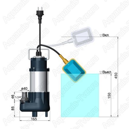 Дренажный насос Unipump Fekapump V 250F