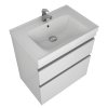 Тумба с раковиной Dreja Eco Grace Plus 70 99.0905 белый глянец