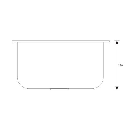 Мойка кухонная Seaman Eco Wien 39x45 SWT-3945.A