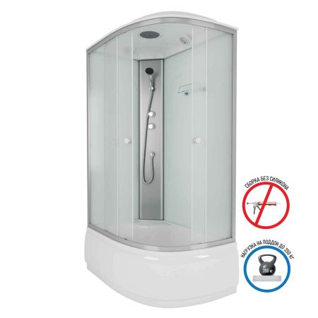 Душевая кабина Niagara Eco E120/80/40L/MT 120x80