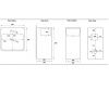 Раковина CeramaLux 40см P7004LВ