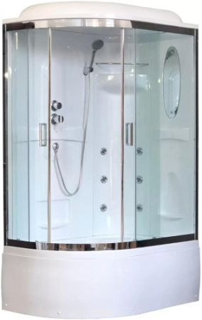 Душевая кабина Royal Bath 120х80 RB8120BK2-T-CH-R-EL