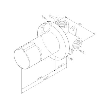 Смеситель Am.Pm X-Joy TouchReel F85A65722